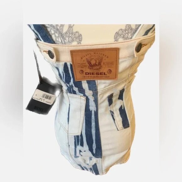 Denim zip Dress - Picture 2 of 3